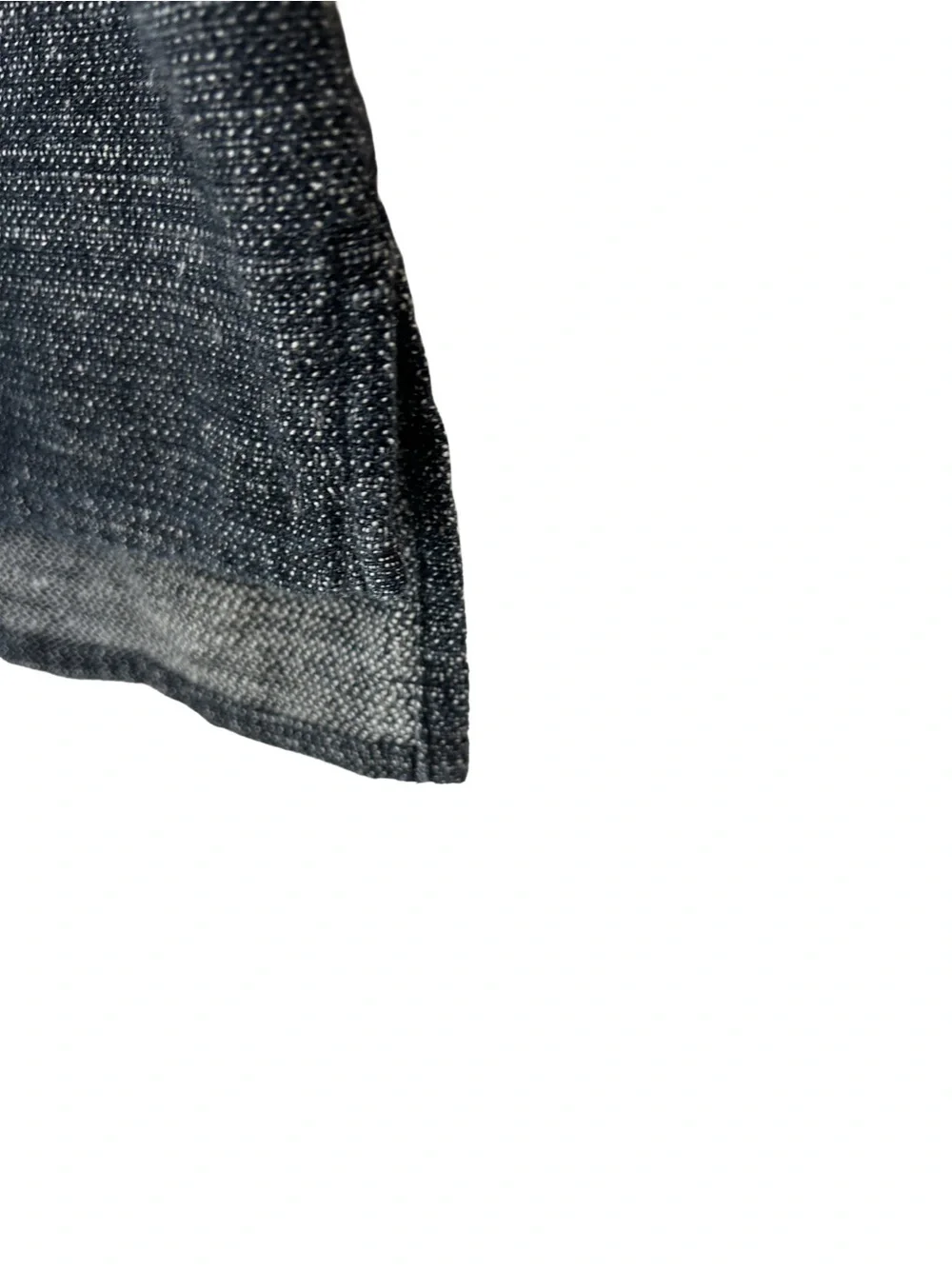 Eileen Fisher Hemp & Organic Cotton Box Top XS indigo oversized boxy lagenlook - Picture 9 of 11